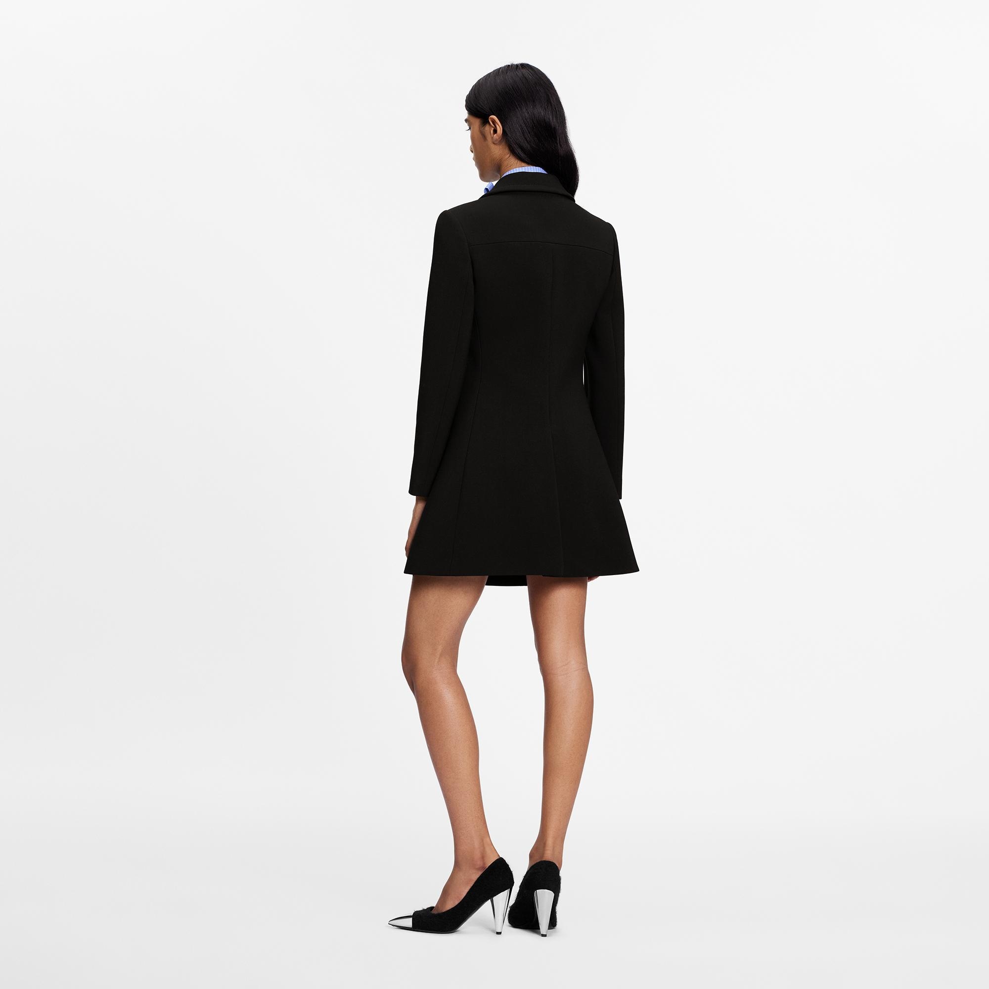 Anchor Button A-Line Coat - 5