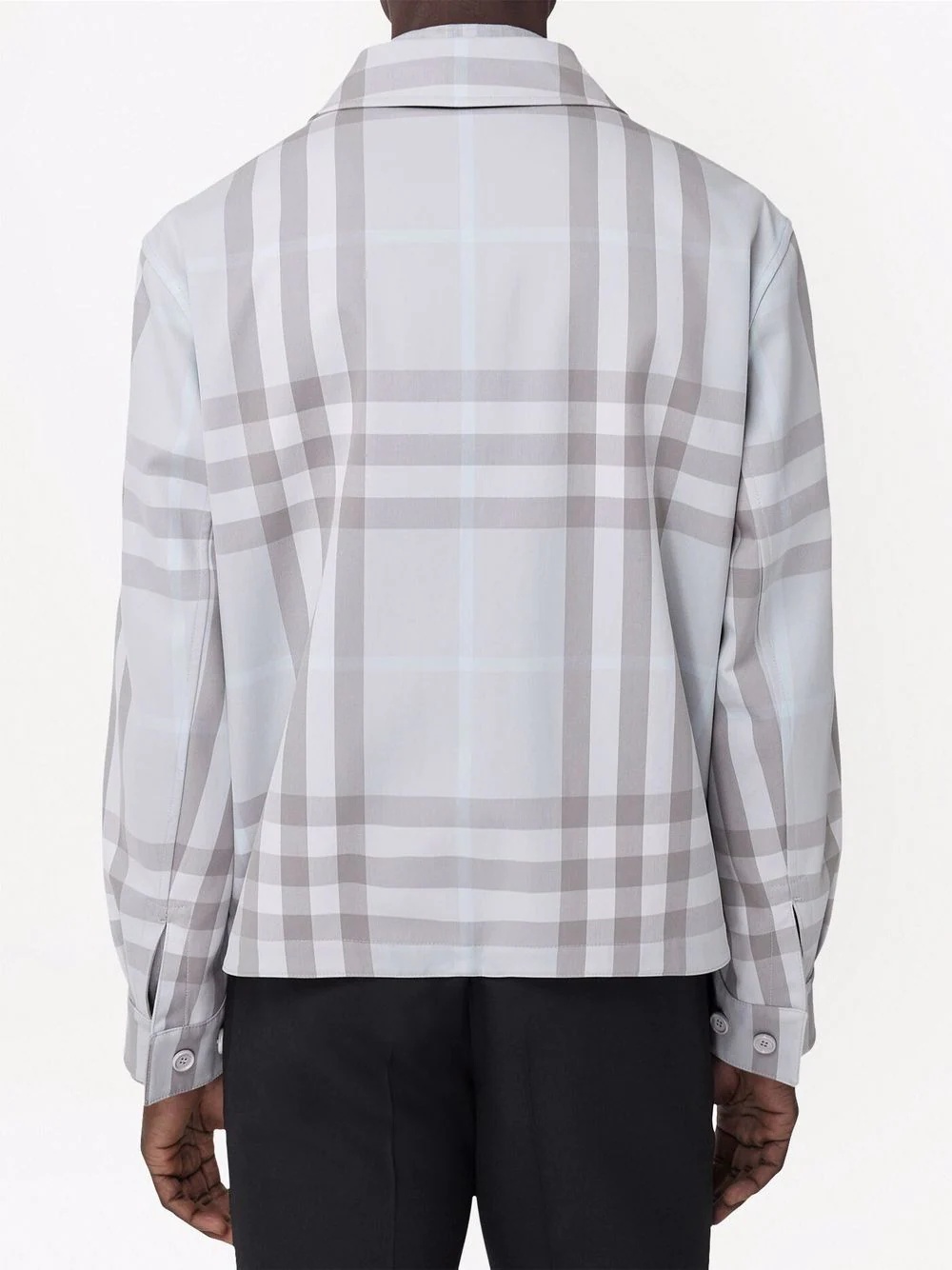 reversible checked Harrington jacket - 4