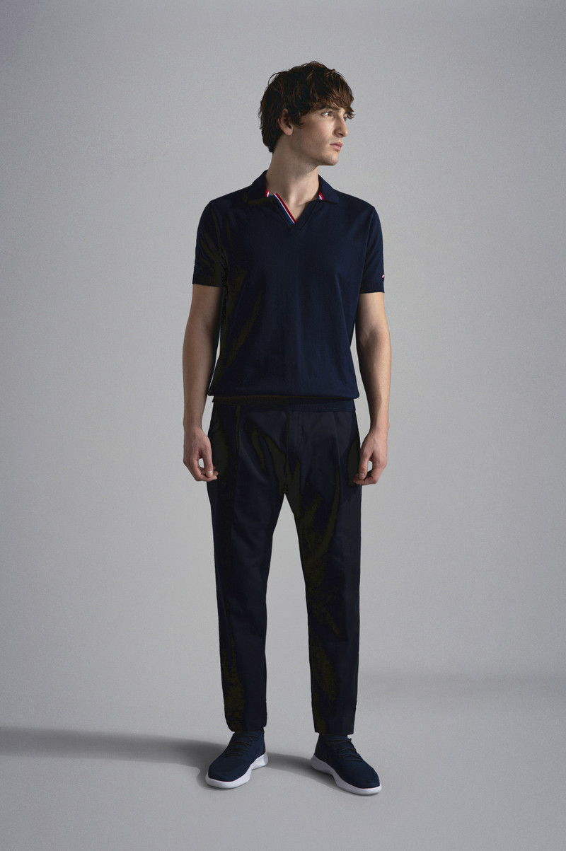 Paul & Shark COTTON STRETCH CHINO TROUSERS outlook