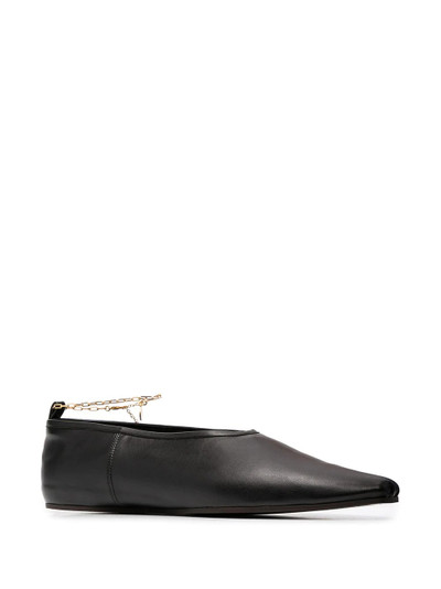 Stella McCartney faux leather ballet flats outlook