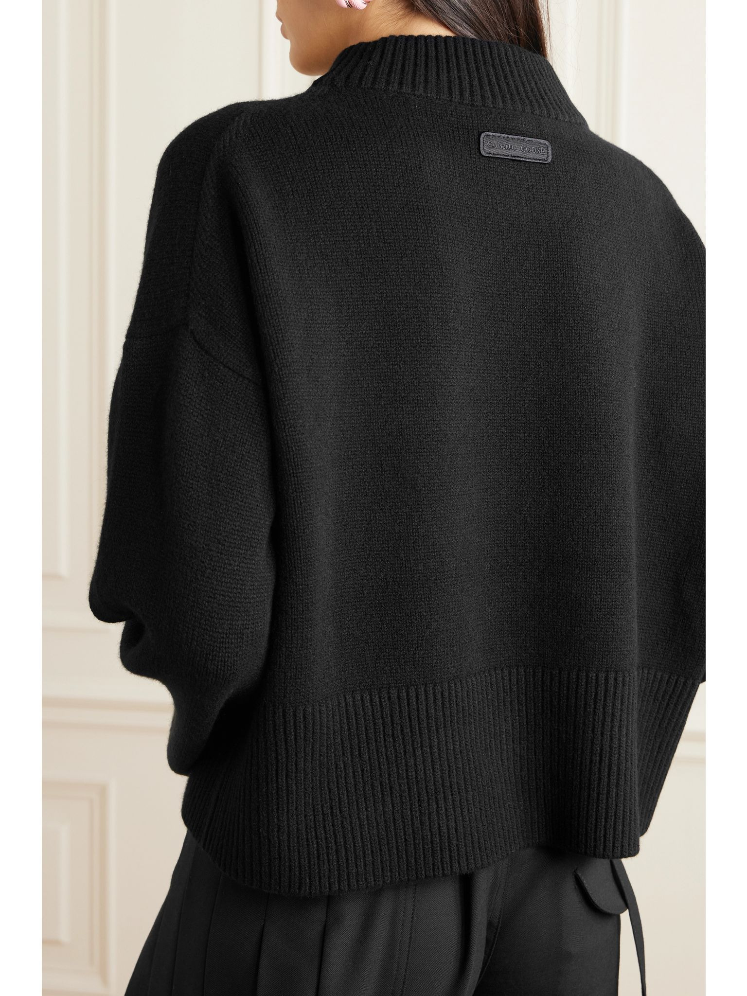 Copal cashmere sweater Black - 4