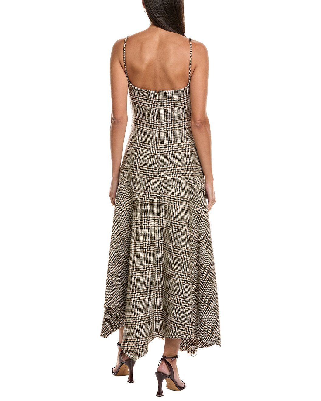 Oscar de la Renta Silk-Lined Wool Maxi Dress - 2