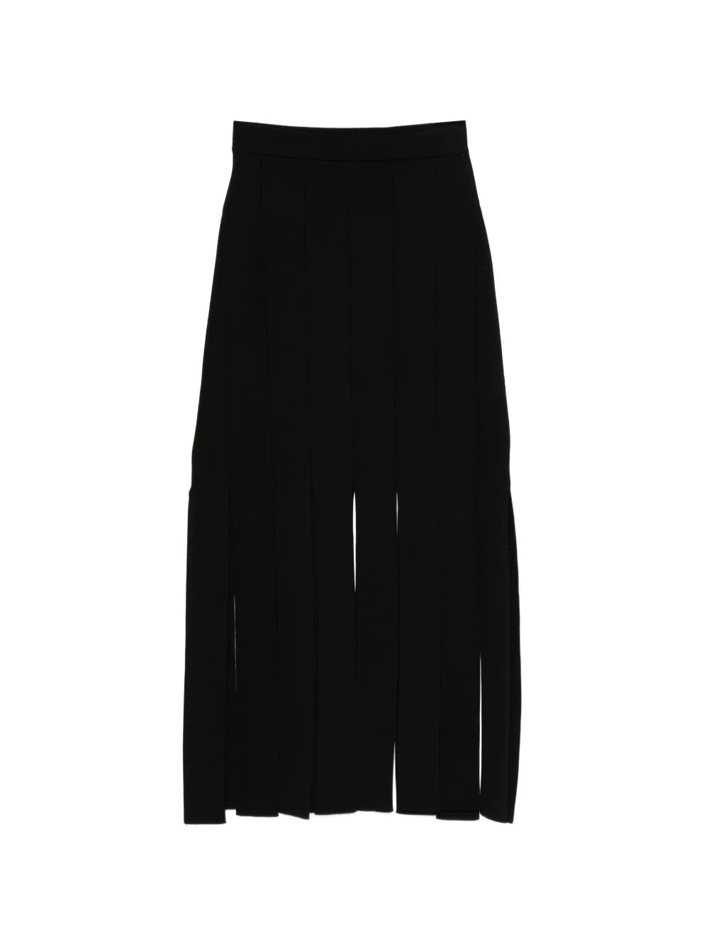 Lagny slit-detail midi skirt - 1