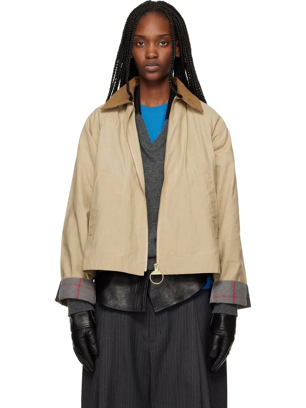 Beige Catlin Casual Jacket - 1
