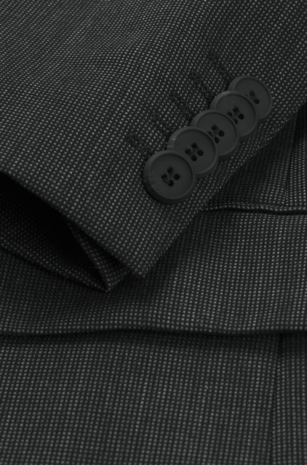 MODERN-FIT SUIT IN MICRO-PATTERNED PERFORMANCE-STRETCH FABRIC - 9