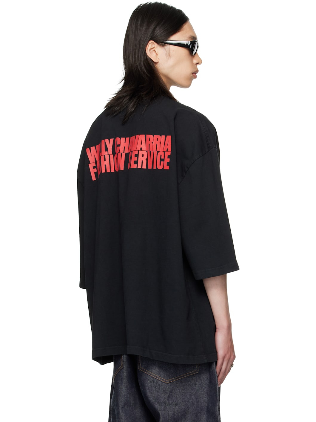 Black 'Casa de Chavarria' Buffalo T-shirt - 3