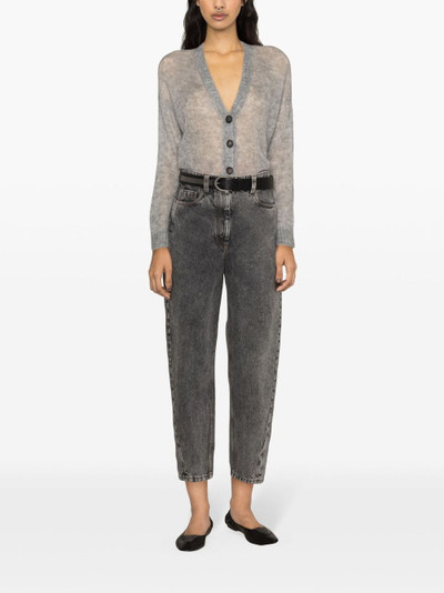 Brunello Cucinelli button-up cropped cardigan outlook