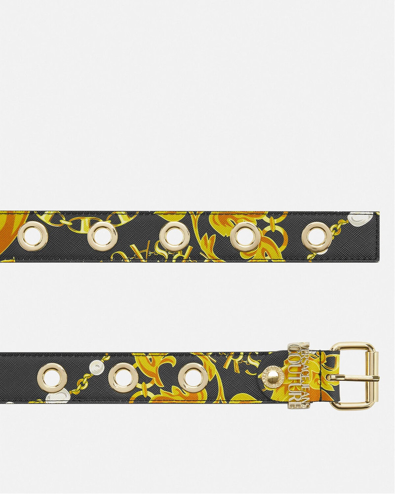 VERSACE JEANS COUTURE Chain Couture Logo Belt outlook
