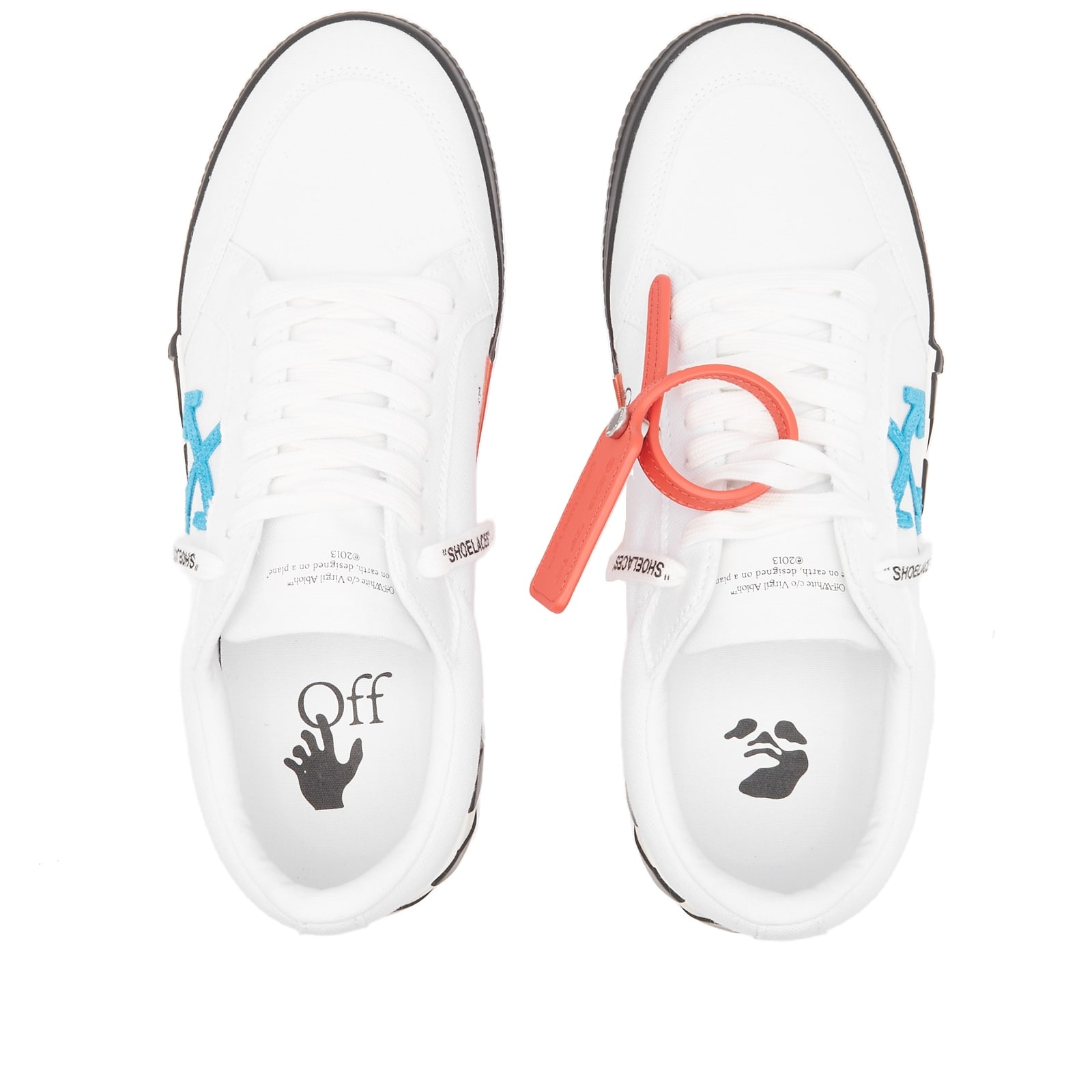 Off-White Low Vulcanized Canvas  Sneaker - 5