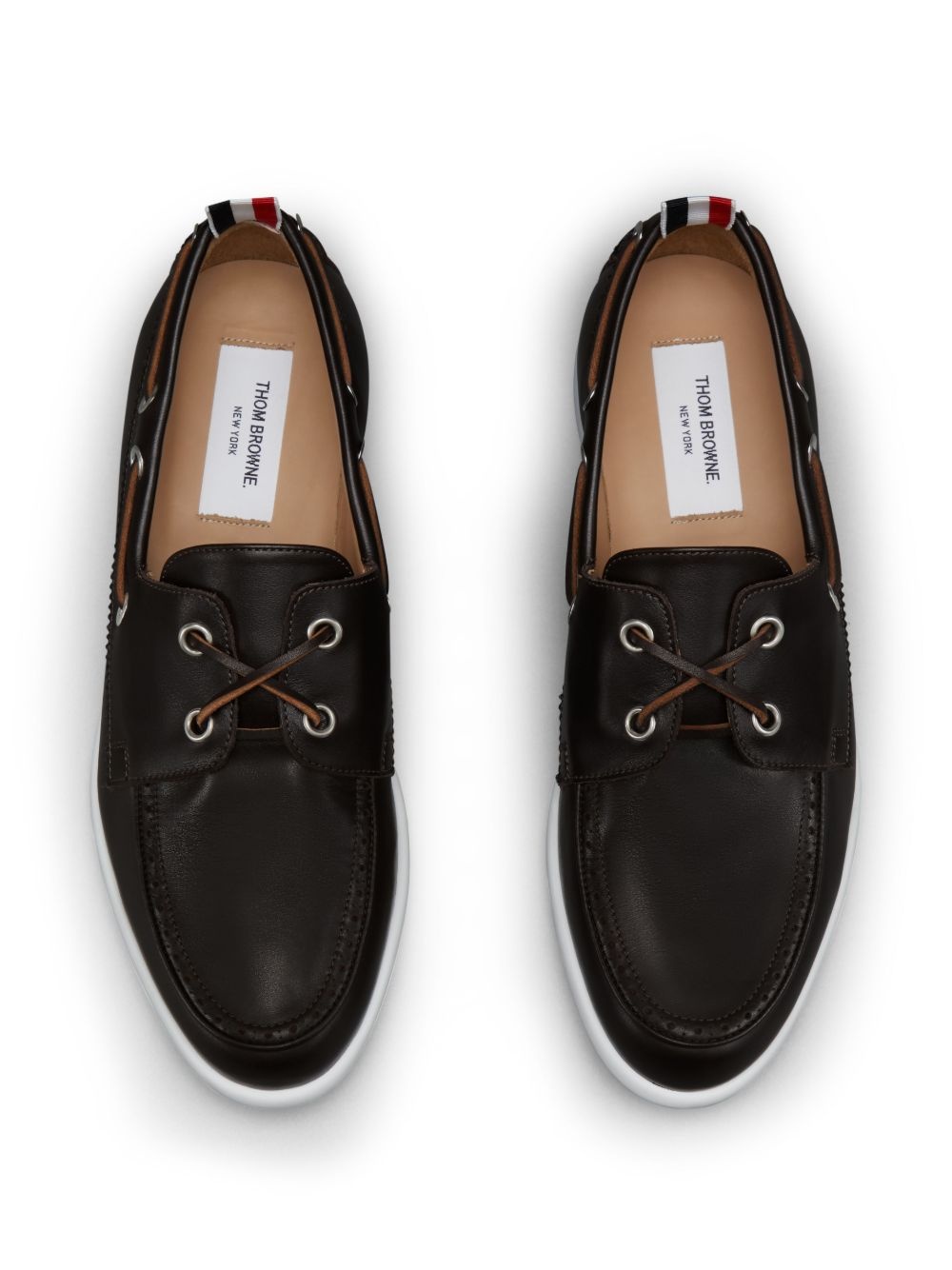 Brogue boat shoes - 4