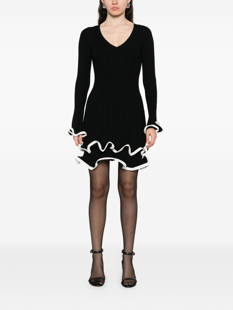 SIMKHAI Avalon ruffled mini dress outlook