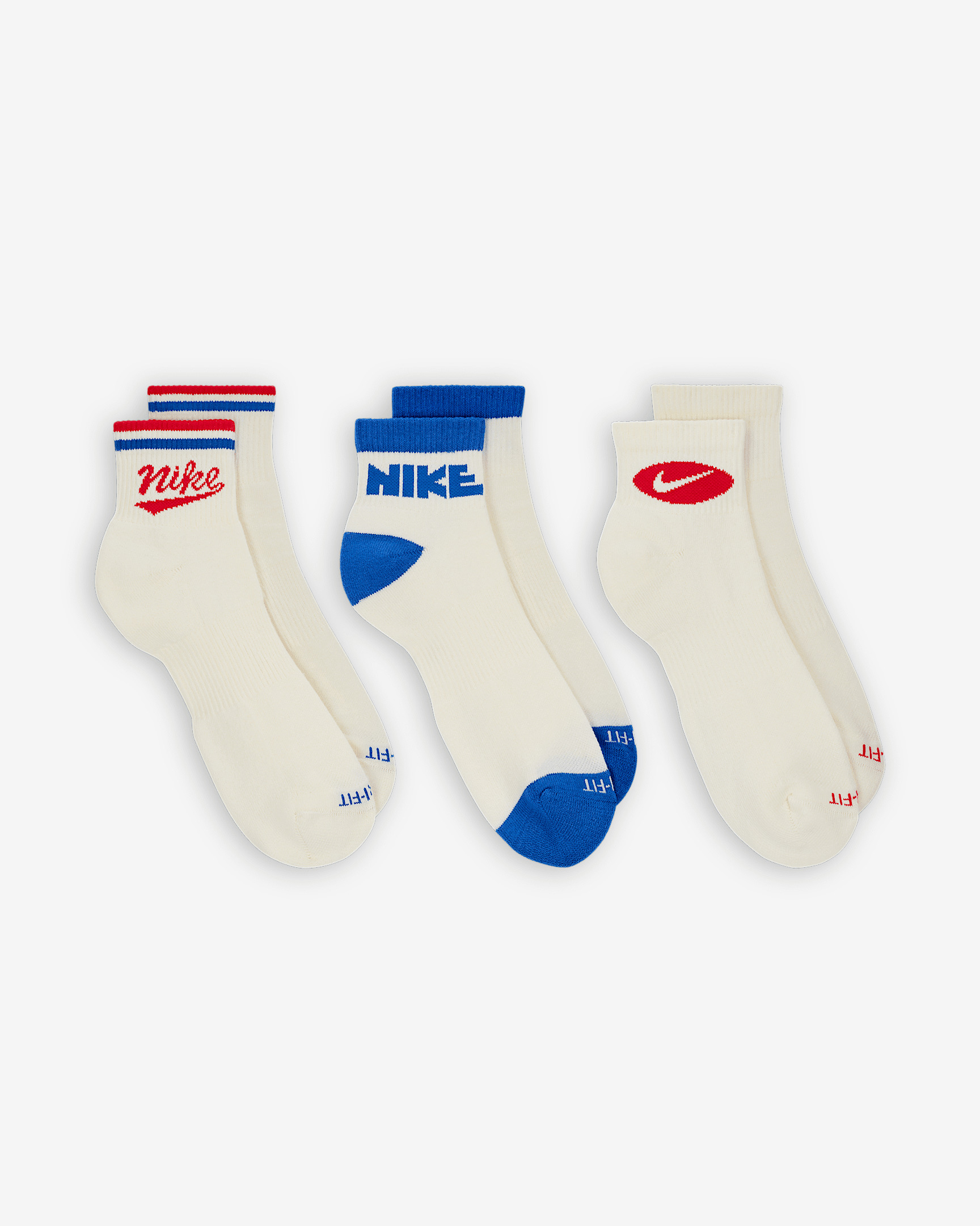 Nike Everyday Plus Ankle Socks (3 Pairs) - 3