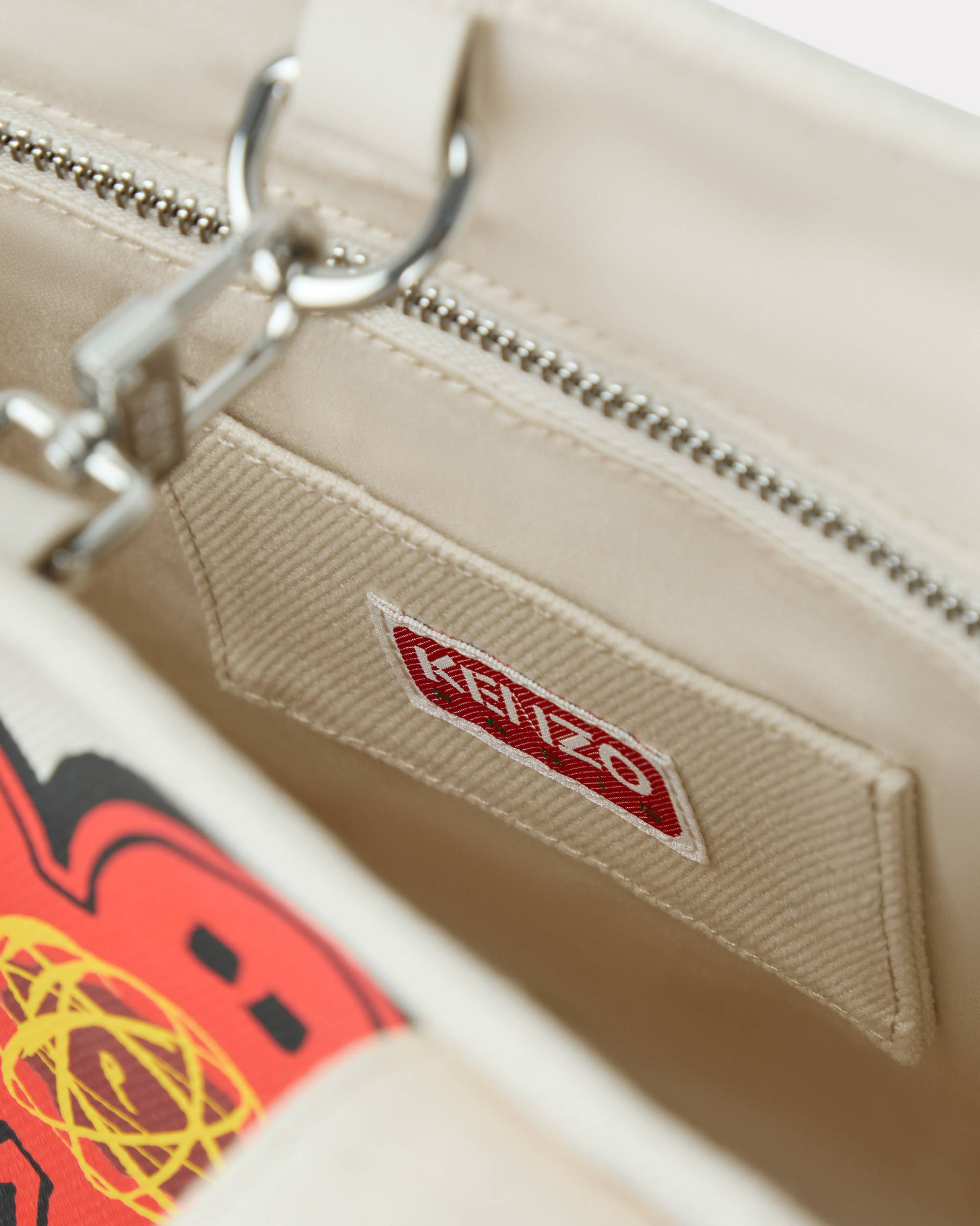 'Kenzo x Futura 2000' large tote bag 'Kenzo Utility' in canvas - 4
