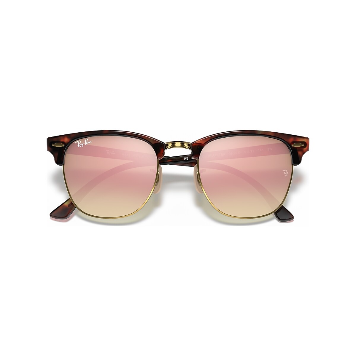 RB3016 Clubmaster Flash Lenses Gradient - 4