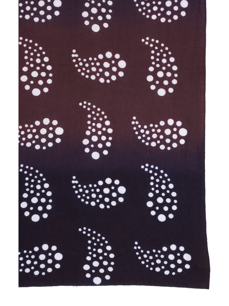 COTTON PAISLEY PRINTED BANDANA SCARF - 2