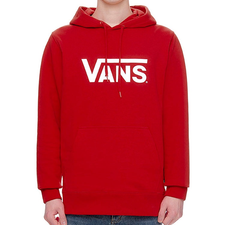 Vans Classic Logo Pullover Couple Style Red VN0A4MM9IZQ - 3