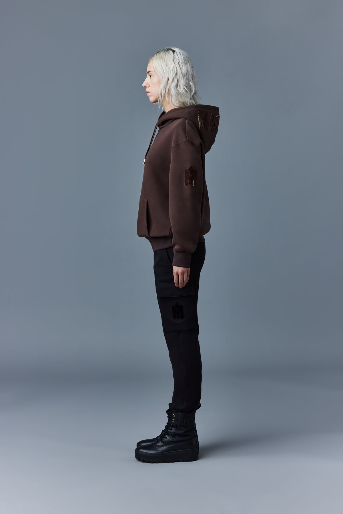KRYS hoodie with velvet embroidery - 3