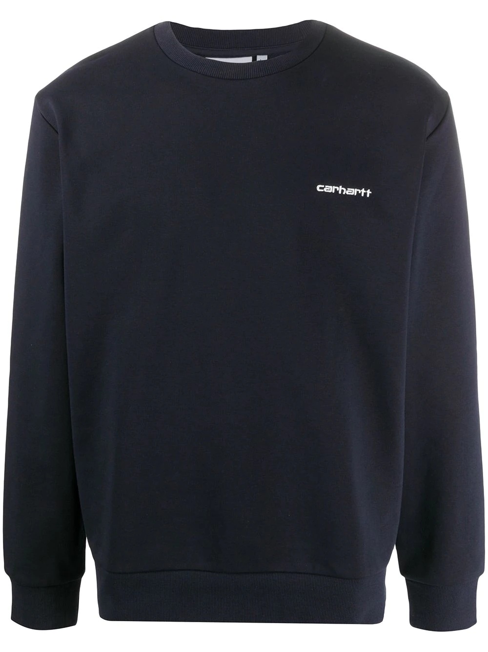 embroidered logo sweatshirt - 1