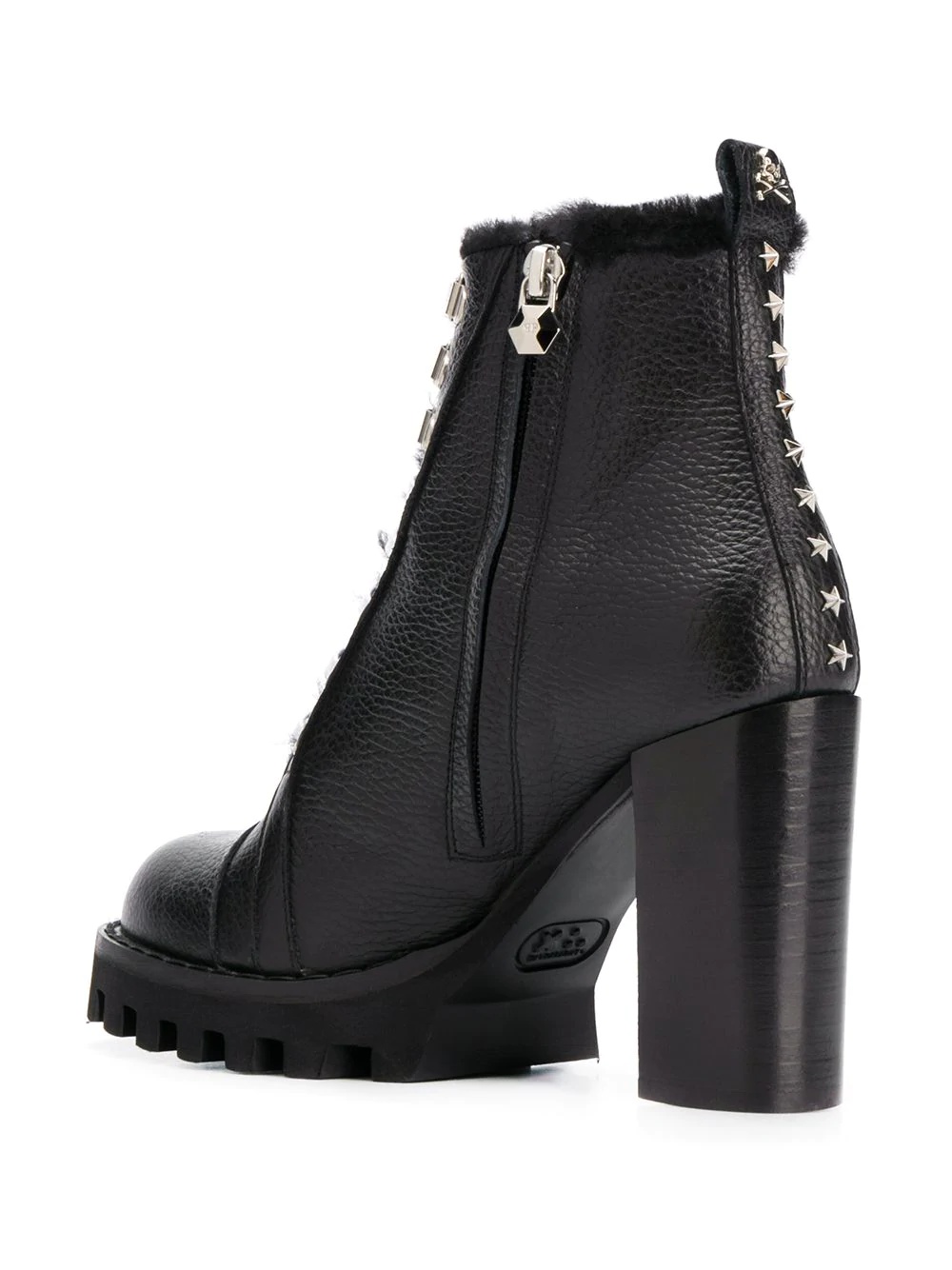 star studded ankle boots - 3