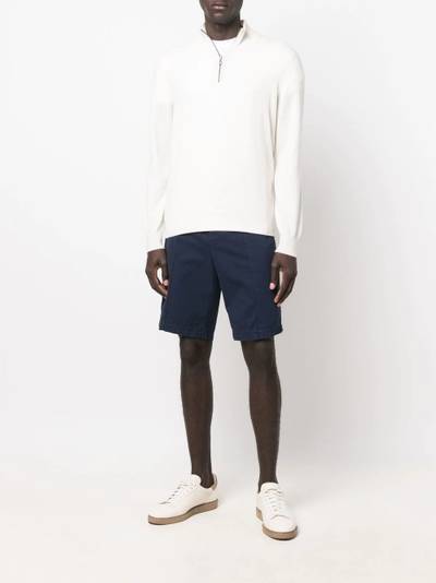 Brunello Cucinelli straight-leg Bermuda shorts outlook