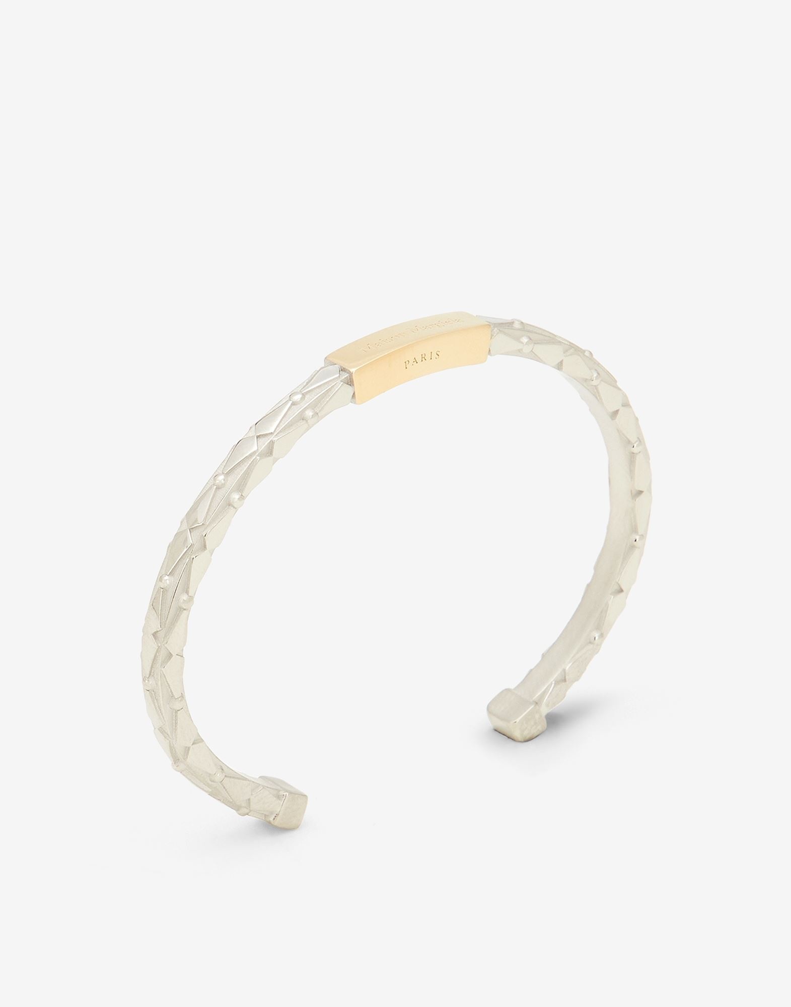 Logo two-tone bracelet - 3