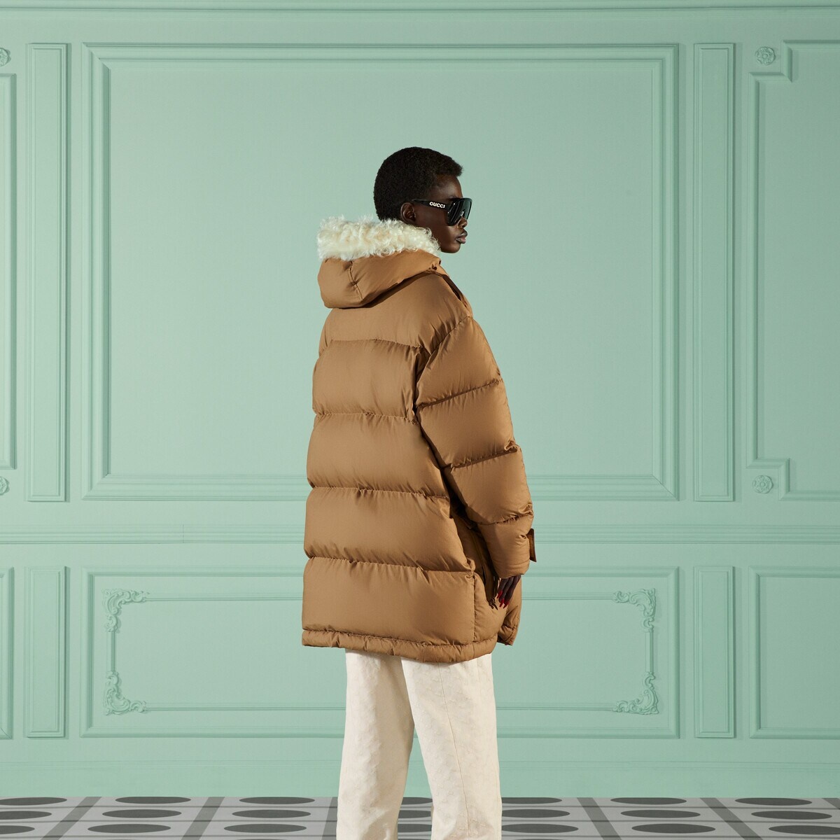 Padded cotton puffer jacket - 6