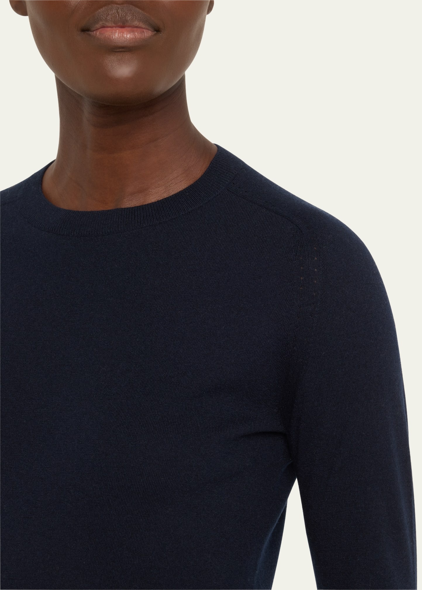 Girocollo Manica Neo Piuma Cashmere Sweater - 5