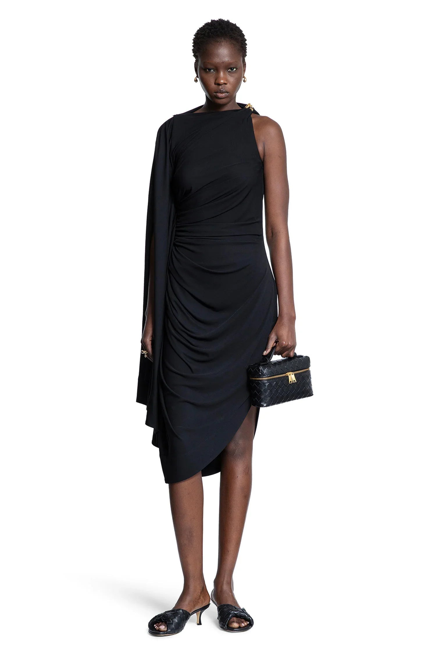 Viscose-Jersey-Draped-Dress - 5