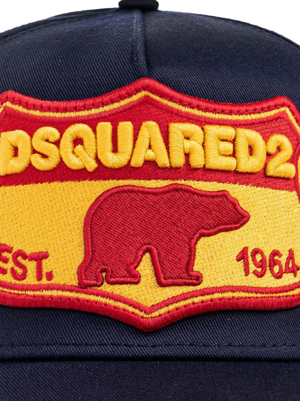 bear-patch baseball cap - 3