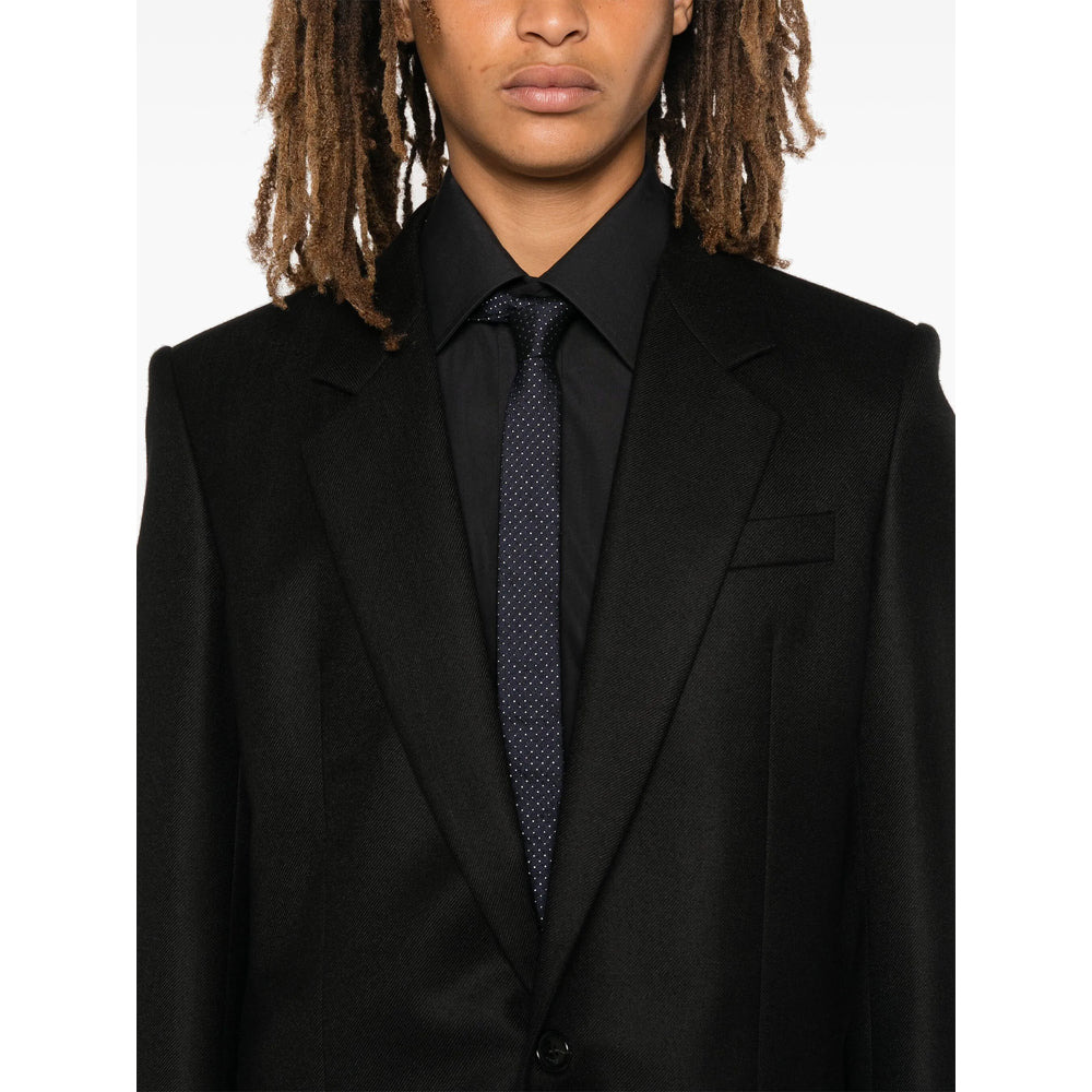 Saint Laurent Black Jackets - Blazers Men - 2