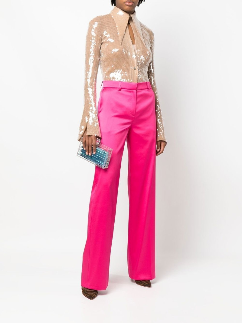 MAGDA BUTRYM two-pocket flared tailored trousers outlook