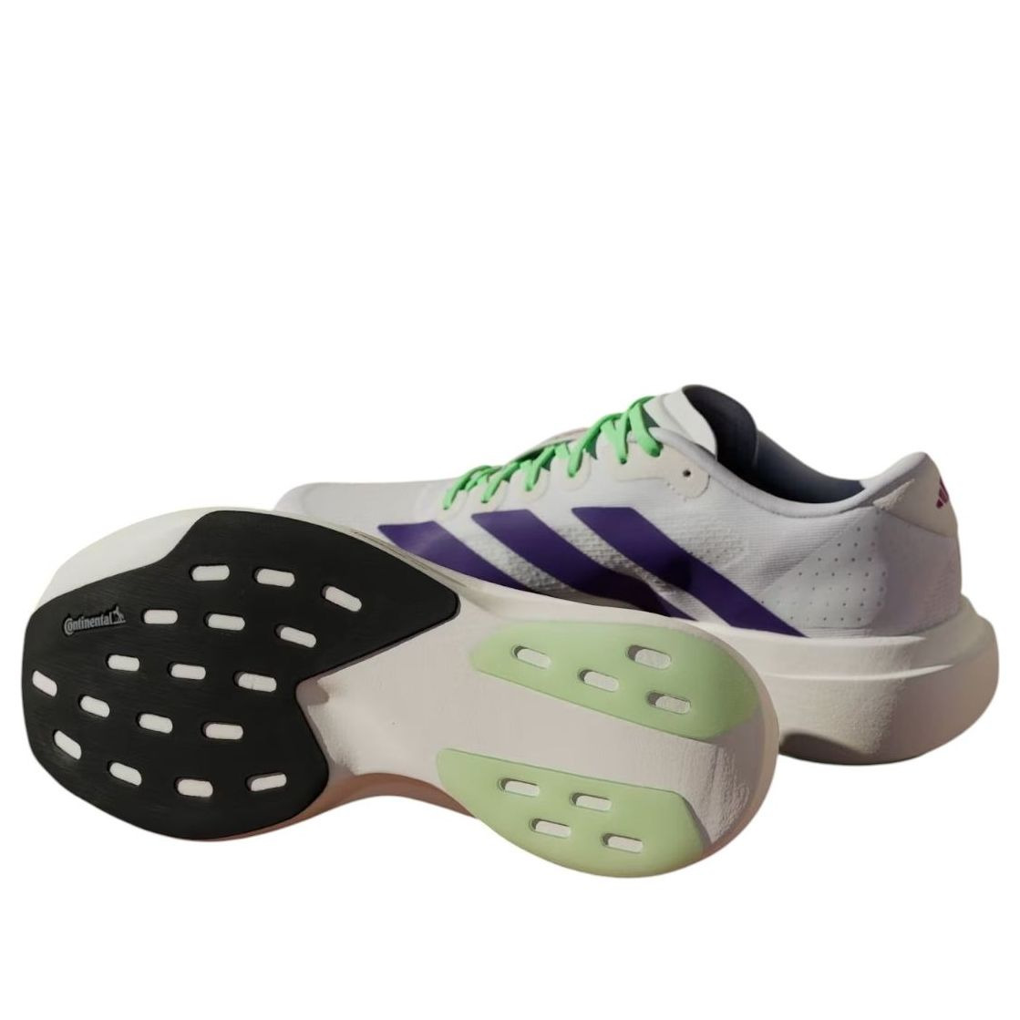 (WMNS) adidas Adizero Evo SL 'White Collegiate Purple' JS4456 - 3
