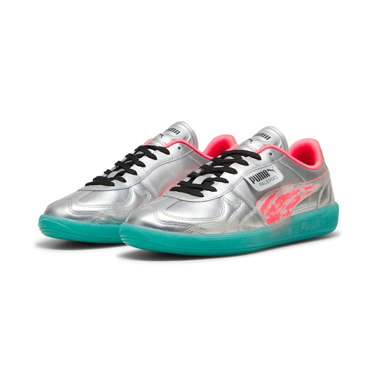 Puma Palermo NewGenFooty 'Silver Sparkling Green' 398151-01 - 3