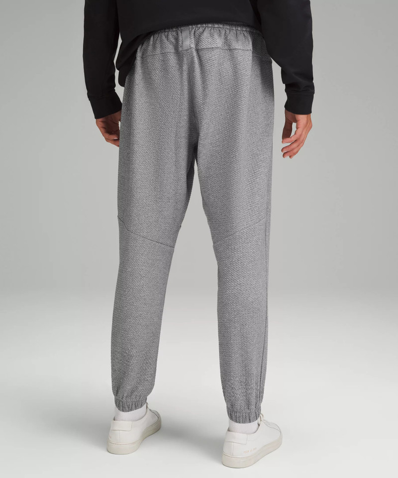 Textured Double-Knit Cotton Jogger 3
