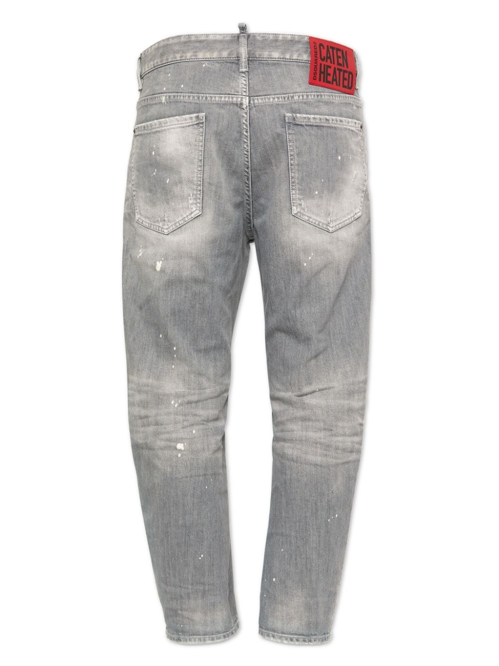 mid-rise straight-leg jeans - 2