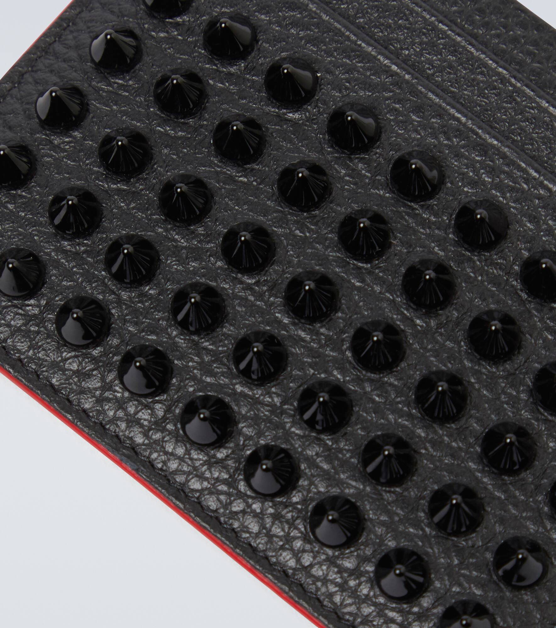 Kios Spikes leather card holder - 3