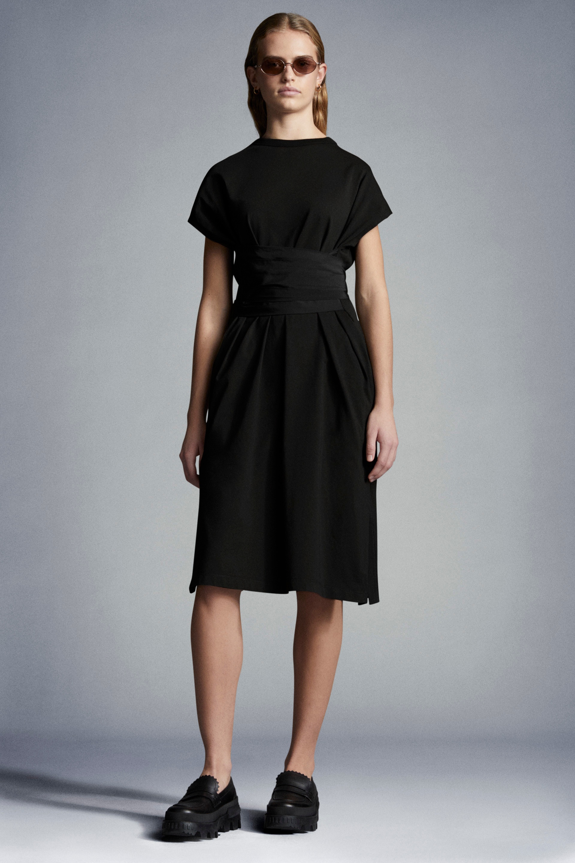 Belted Midi Dress - 2