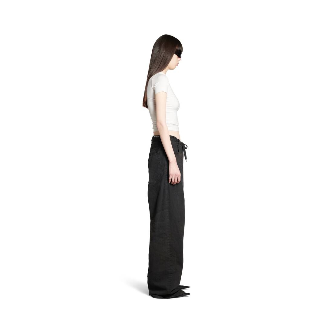 Women's Beverly Hills T-shirt Fitted in Off White/black - 3