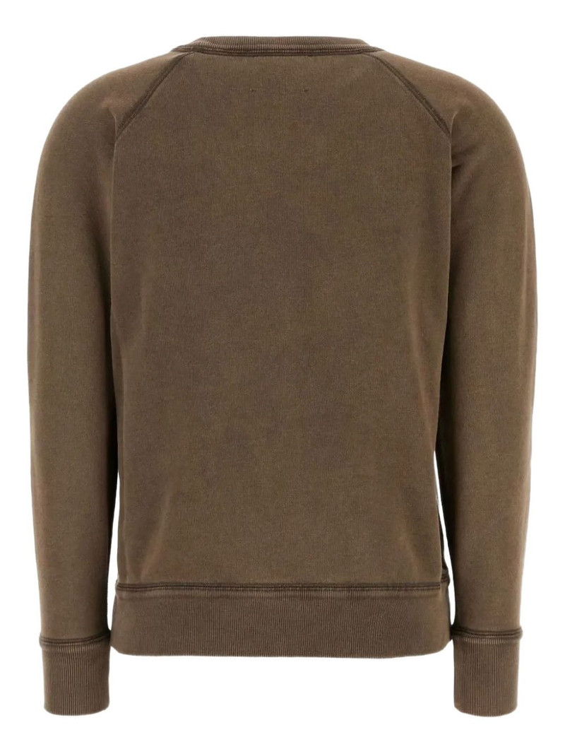 Isabel Marant embroidered-logo cotton sweatshirt outlook