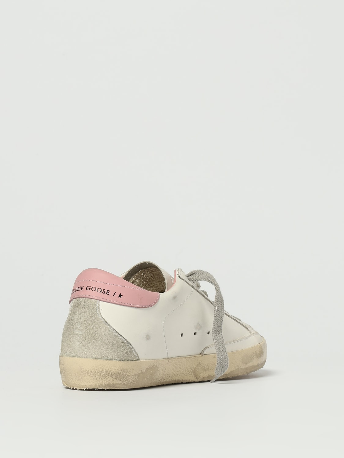 Golden Goose Super-Star sneakers in used leather - 3