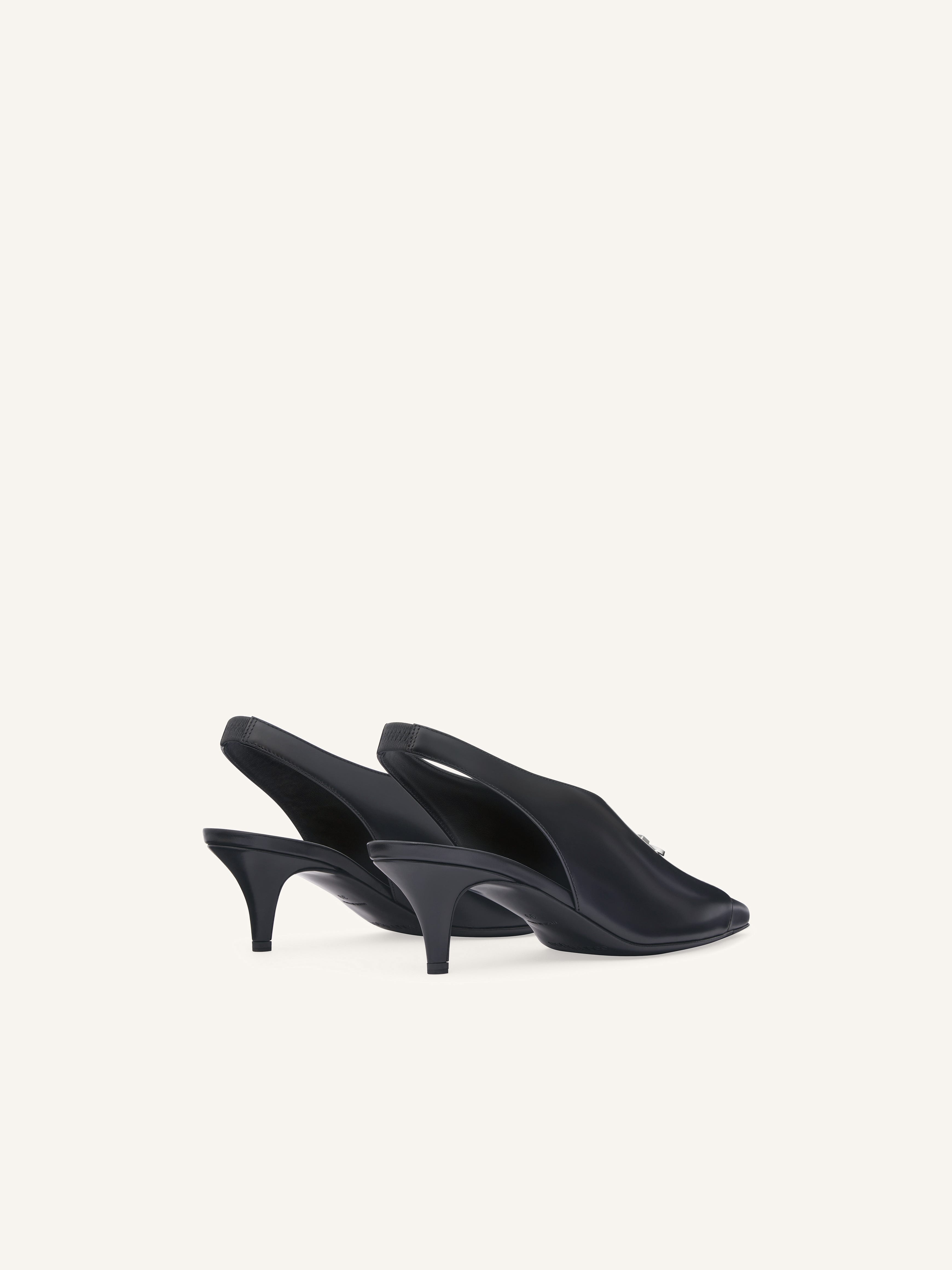 LEATHER SLINGBACKS - 3