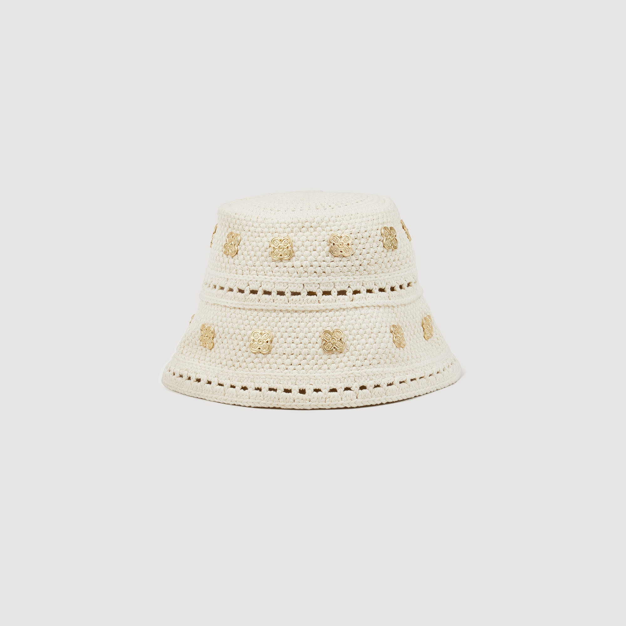 Crochet hat with sequins - 1