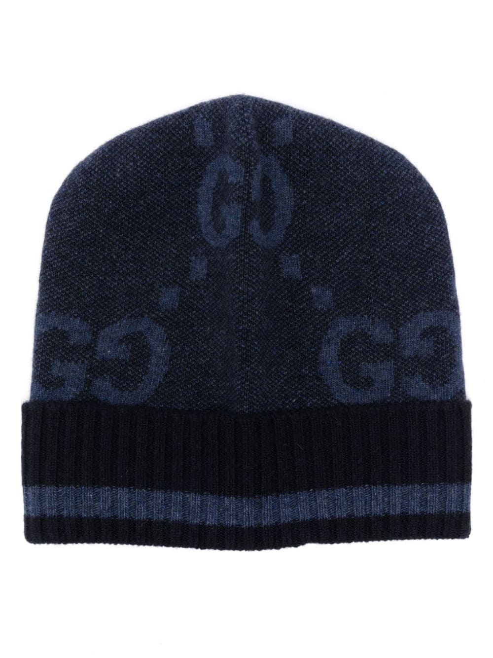 GG cashmere beanie hat - 1