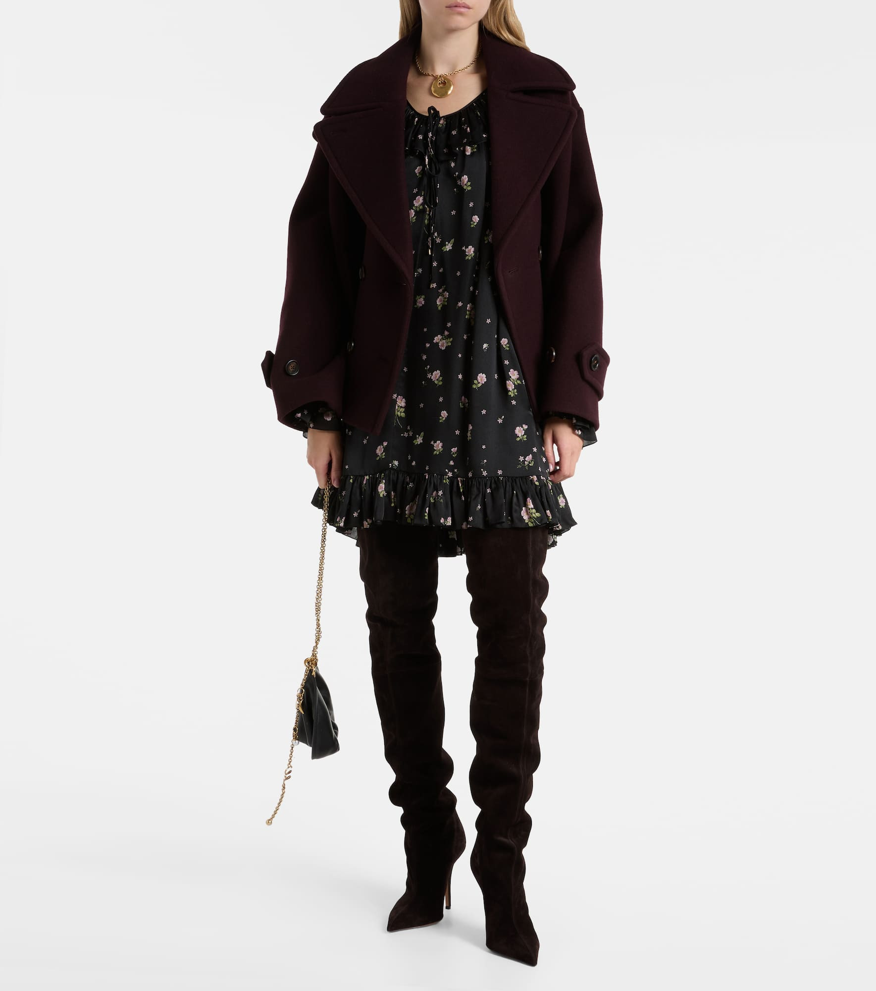 Jessica 105 suede over-the-knee boots - 3
