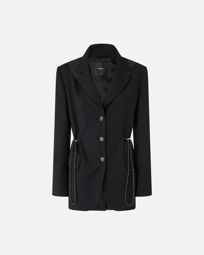 HOODED JACKET WITH DRAWSTRING 1