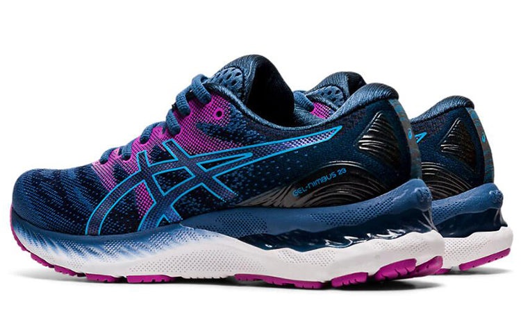 (WMNS) ASICS Gel Nimbus 23 'Digital Aqua Plum' 1012A885-402 - 4