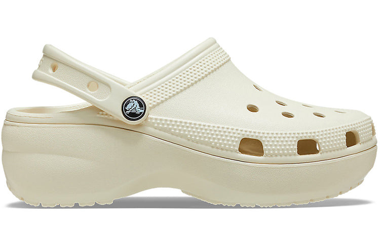 (WMNS) Crocs Classic Clog 'Bone White' 206750-2Y2 - 3