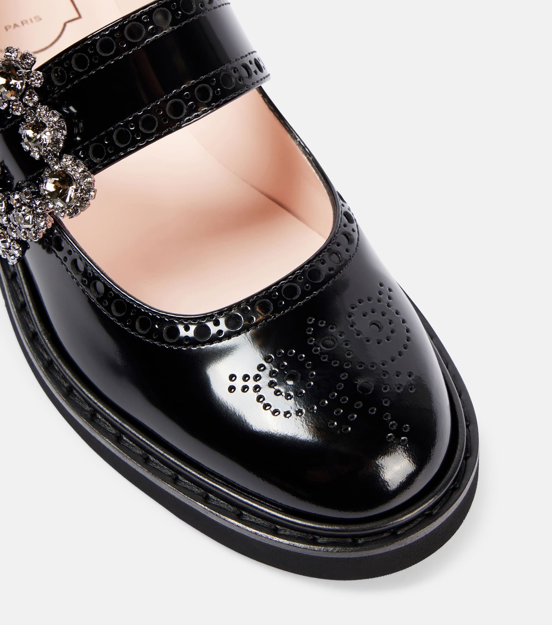 Viv' Rangers patent leather Mary Jane flats - 5