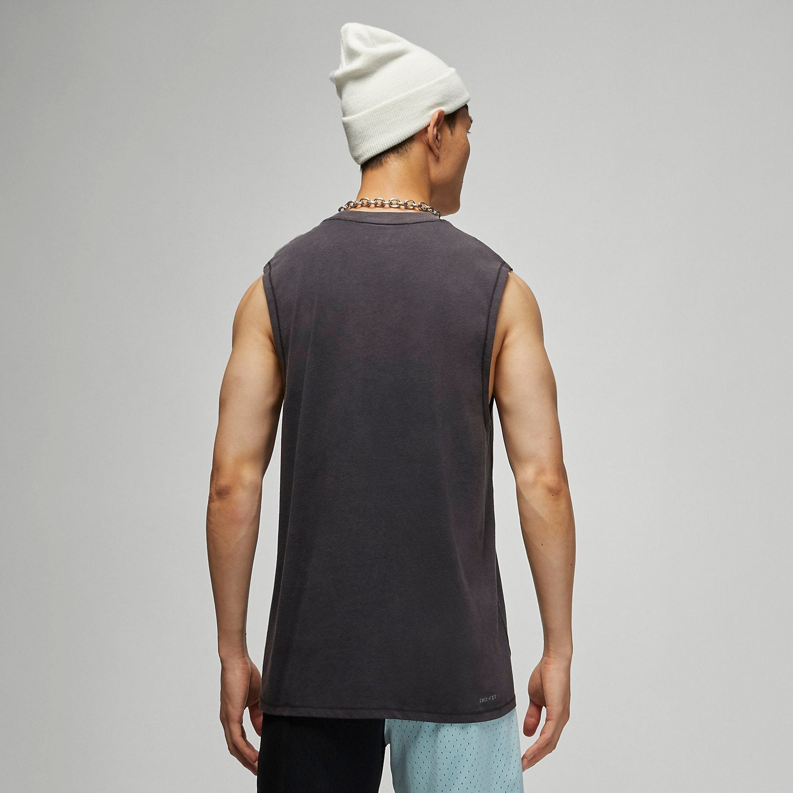 Air Jordan Dri-FIT Sport Sleeveless Top 'Black White' DM1827-010 - 2