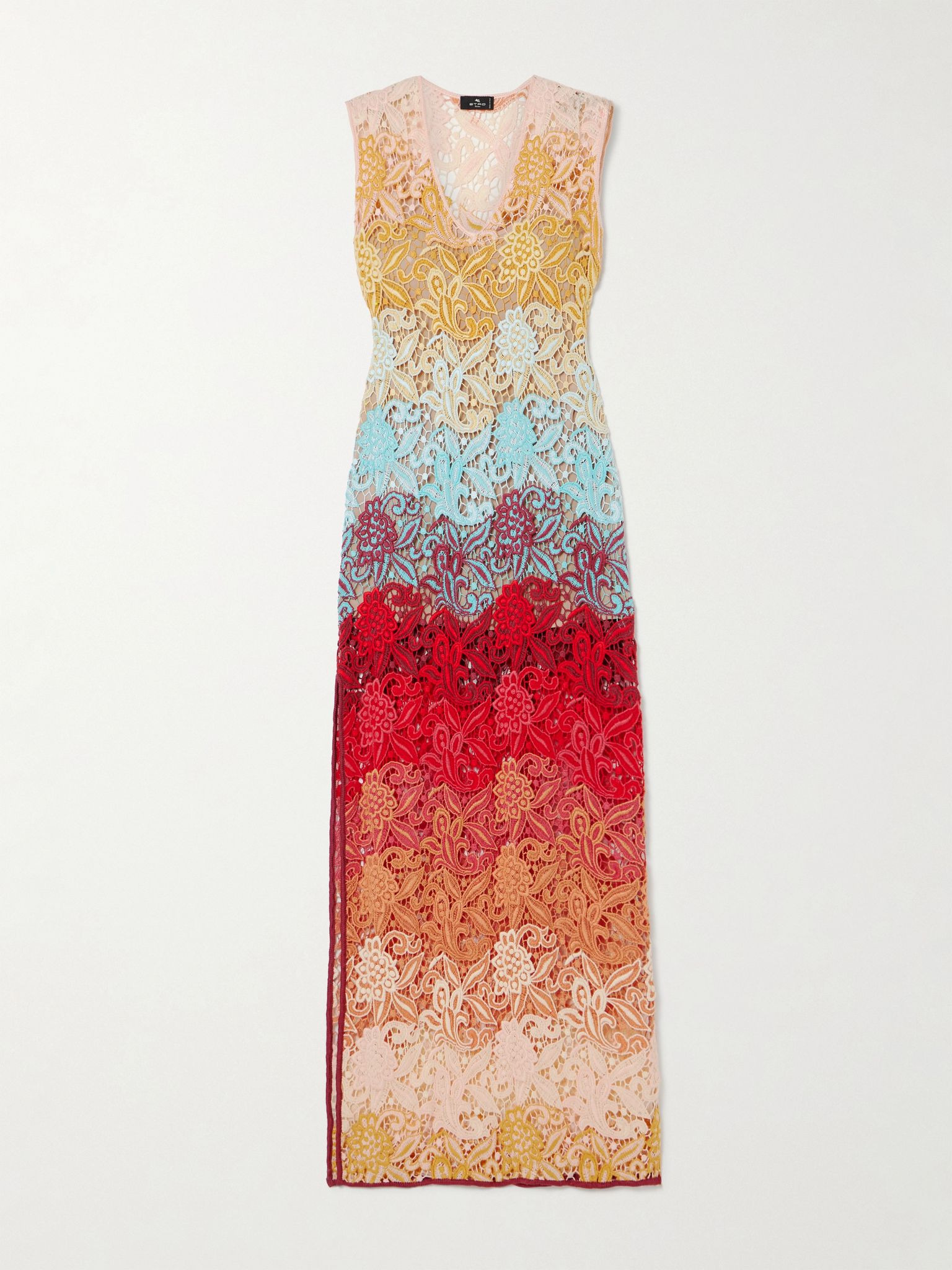 Macramé maxi dress Multi - 1